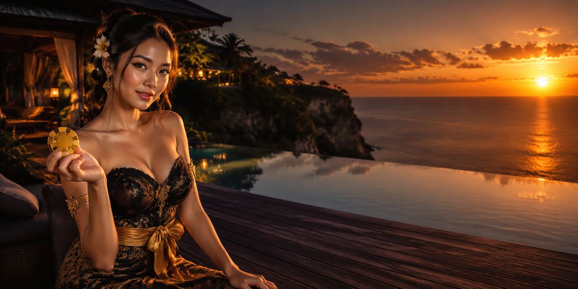 Model menampilkan tampilan VIP bonus di platform captogel dengan desain modern dan elegan